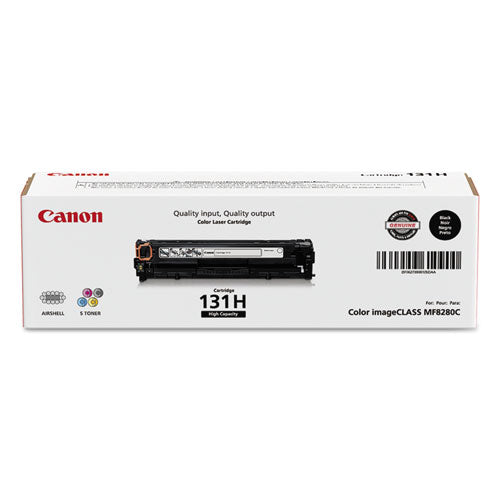 Canon® wholesale. CANON 6273b001 (crg-131) High-yield Toner, 2,400 Page-yield, Black. HSD Wholesale: Janitorial Supplies, Breakroom Supplies, Office Supplies.