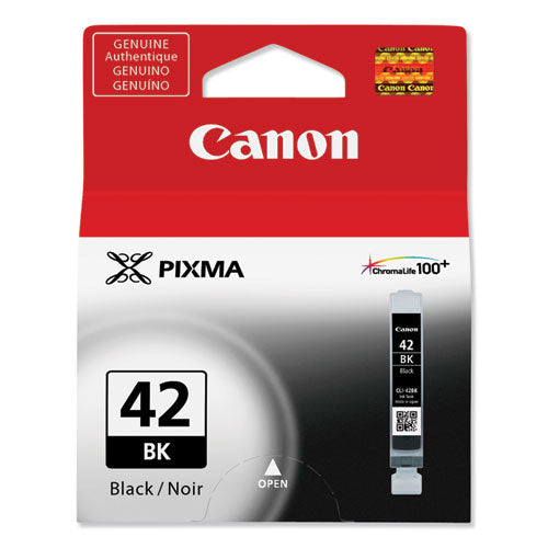 Canon® wholesale. CANON 6384b002 (cli-42) Chromalife100+ Ink, Black. HSD Wholesale: Janitorial Supplies, Breakroom Supplies, Office Supplies.