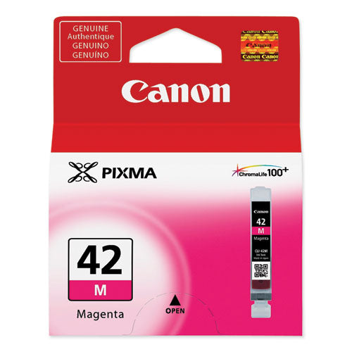Canon® wholesale. CANON 6386b002 (cli-42) Chromalife100+ Ink, Magenta. HSD Wholesale: Janitorial Supplies, Breakroom Supplies, Office Supplies.