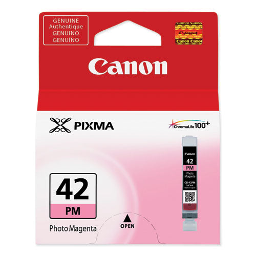 Canon® wholesale. CANON 6389b002 (cli-42) Chromalife100+ Ink, Photo Magenta. HSD Wholesale: Janitorial Supplies, Breakroom Supplies, Office Supplies.