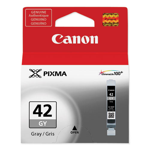 Canon® wholesale. CANON 6390b002 (cli-42) Chromalife100+ Ink, Gray. HSD Wholesale: Janitorial Supplies, Breakroom Supplies, Office Supplies.