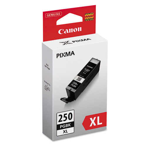 Canon® wholesale. CANON 6432b001 (pgi-250xl) Chromalife100+ High-yield Ink, 500 Page-yield, Black. HSD Wholesale: Janitorial Supplies, Breakroom Supplies, Office Supplies.