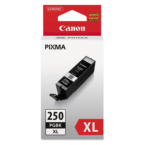 Canon® wholesale. CANON 6432b001 (pgi-250xl) Chromalife100+ High-yield Ink, 500 Page-yield, Black. HSD Wholesale: Janitorial Supplies, Breakroom Supplies, Office Supplies.