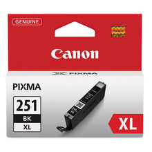 Load image into Gallery viewer, Canon® wholesale. CANON 6448b001 (cli-251xl) Chromalife100+ High-yield Ink, 5,530 Page-yield, Black. HSD Wholesale: Janitorial Supplies, Breakroom Supplies, Office Supplies.