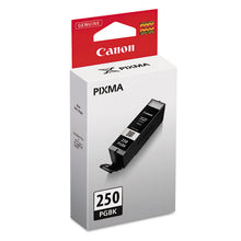 Load image into Gallery viewer, Canon® wholesale. CANON 6497b001 (pgi-250) Chromalife100+ Ink, 300 Page-yield, Black. HSD Wholesale: Janitorial Supplies, Breakroom Supplies, Office Supplies.