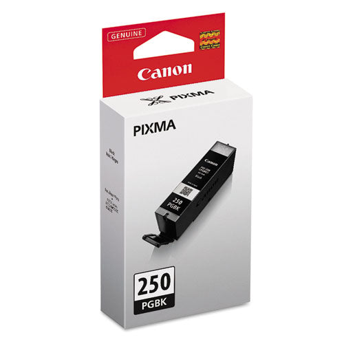Canon® wholesale. CANON 6497b001 (pgi-250) Chromalife100+ Ink, 300 Page-yield, Black. HSD Wholesale: Janitorial Supplies, Breakroom Supplies, Office Supplies.
