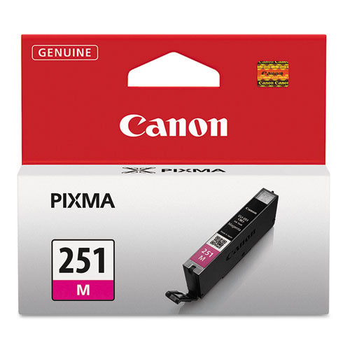 Canon® wholesale. CANON 6515b001 (cli-251) Chromalife100+ Ink, 298 Page-yield, Magenta. HSD Wholesale: Janitorial Supplies, Breakroom Supplies, Office Supplies.