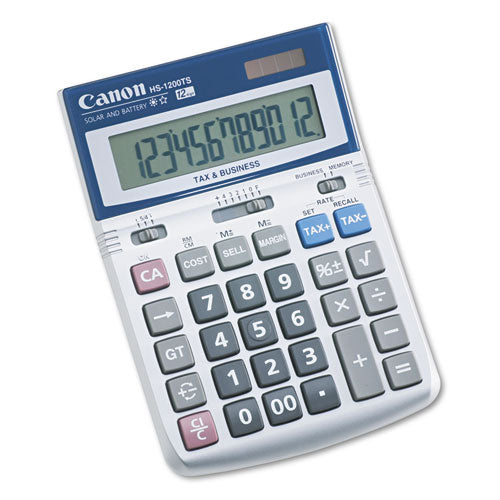 Canon® wholesale. CANON Hs-1200ts Desktop Calculator, 12-digit Lcd. HSD Wholesale: Janitorial Supplies, Breakroom Supplies, Office Supplies.