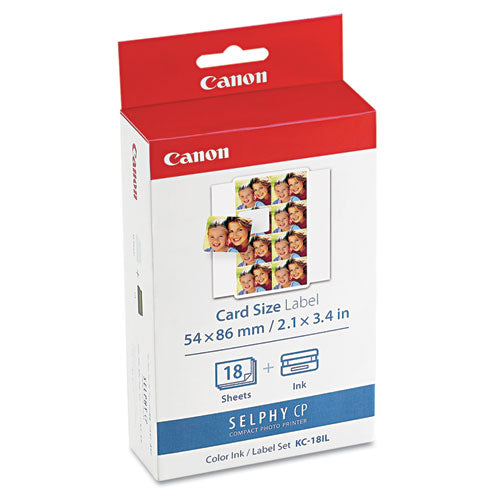 Canon® wholesale. CANON 7740a001 (kc-18il) Ink-label Combo, Black-tri-color. HSD Wholesale: Janitorial Supplies, Breakroom Supplies, Office Supplies.
