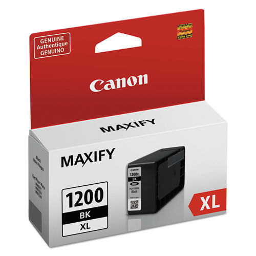 Canon® wholesale. CANON 9183b001 (pgi-1200xl) High-yield Ink, 1,020 Page-yield, Black. HSD Wholesale: Janitorial Supplies, Breakroom Supplies, Office Supplies.