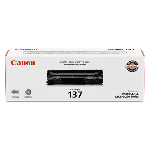 Canon® wholesale. CANON 9435b001 (137) Toner, 2,400 Page-yield, Black. HSD Wholesale: Janitorial Supplies, Breakroom Supplies, Office Supplies.