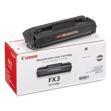 Load image into Gallery viewer, Canon® wholesale. 1557a002ba (fx-3) Toner, 2,700 Page-yield, Black. HSD Wholesale: Janitorial Supplies, Breakroom Supplies, Office Supplies.