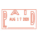 COSCO 2000PLUS® wholesale. Es Dater, Paid + Date, 1 X 1.81, Red. HSD Wholesale: Janitorial Supplies, Breakroom Supplies, Office Supplies.