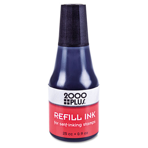 COSCO 2000PLUS® wholesale. Self-inking Refill Ink, Black, 0.9 Oz. Bottle. HSD Wholesale: Janitorial Supplies, Breakroom Supplies, Office Supplies.