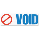 ACCUSTAMP2® wholesale. Pre-inked Shutter Stamp, Red-blue, Void, 1 5-8 X 1-2. HSD Wholesale: Janitorial Supplies, Breakroom Supplies, Office Supplies.