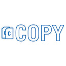 ACCUSTAMP2® wholesale. Pre-inked Shutter Stamp, Blue, Copy, 1 5-8 X 1-2. HSD Wholesale: Janitorial Supplies, Breakroom Supplies, Office Supplies.