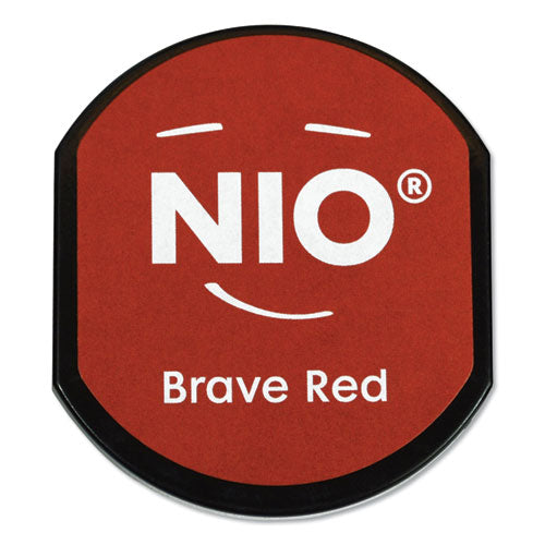 NIO® wholesale. Ink Pad For Nio Stamp With Voucher, Brave Red. HSD Wholesale: Janitorial Supplies, Breakroom Supplies, Office Supplies.
