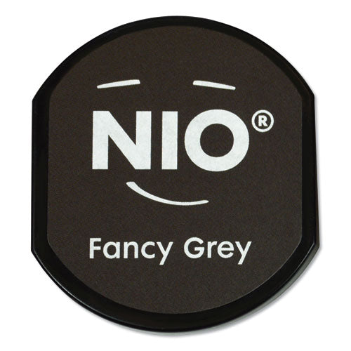 NIO® wholesale. Ink Pad For Nio Stamp With Voucher, Fancy Gray. HSD Wholesale: Janitorial Supplies, Breakroom Supplies, Office Supplies.