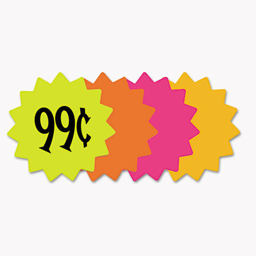 COSCO wholesale. Die Cut Paper Signs, 4" Round, Assorted Colors, Pack Of 60 Each. HSD Wholesale: Janitorial Supplies, Breakroom Supplies, Office Supplies.