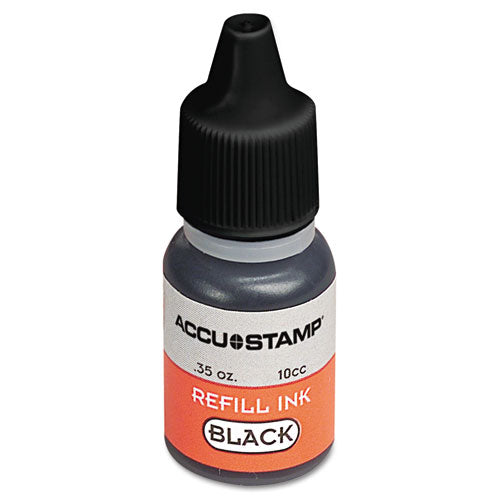 COSCO wholesale. Accu-stamp Gel Ink Refill, Black, 0.35 Oz Bottle. HSD Wholesale: Janitorial Supplies, Breakroom Supplies, Office Supplies.