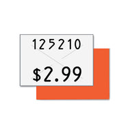 Garvey® wholesale. Two-line Pricemarker Labels, 0.44 X 0.81, White, 1,000-roll, 3 Rolls-box. HSD Wholesale: Janitorial Supplies, Breakroom Supplies, Office Supplies.