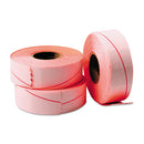 Garvey® wholesale. Two-line Pricemarker Labels, 0.44 X 0.81, Fluorescent Red, 1,000-roll, 3 Rolls-box. HSD Wholesale: Janitorial Supplies, Breakroom Supplies, Office Supplies.