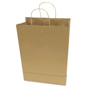 COSCO wholesale. Premium Shopping Bag, 12" X 6.5" X 17", Brown Kraft, 50-box. HSD Wholesale: Janitorial Supplies, Breakroom Supplies, Office Supplies.