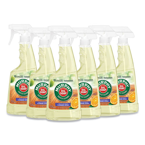 Murphy® Oil Soap wholesale. Spray Formula, All-purpose, Orange, 22 Oz Spray Bottle, 9-carton. HSD Wholesale: Janitorial Supplies, Breakroom Supplies, Office Supplies.