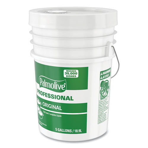 Palmolive® wholesale. Professional Dishwashing Liquid, Original Scent, 5 Gal Pail. HSD Wholesale: Janitorial Supplies, Breakroom Supplies, Office Supplies.