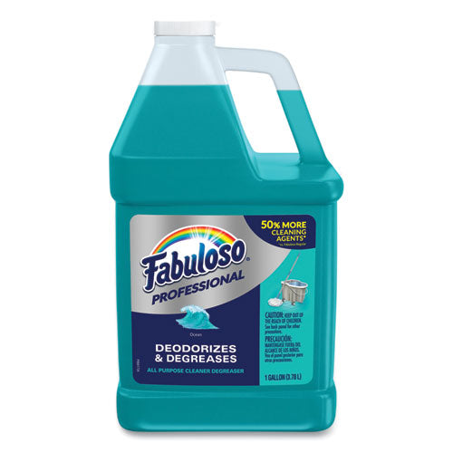 Fabuloso® wholesale. Fabuloso® All-purpose Cleaner, Ocean Cool Scent, 1 Gal Bottle, 4-carton. HSD Wholesale: Janitorial Supplies, Breakroom Supplies, Office Supplies.