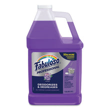 Load image into Gallery viewer, Fabuloso® wholesale. Fabuloso® All-purpose Cleaner, Lavender Scent, 1 Gal Bottle, 4-carton. HSD Wholesale: Janitorial Supplies, Breakroom Supplies, Office Supplies.