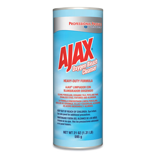 Ajax® wholesale. Oxygen Bleach Powder Cleanser, 21oz Can, 24-carton. HSD Wholesale: Janitorial Supplies, Breakroom Supplies, Office Supplies.