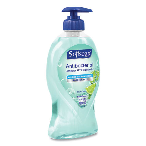 Softsoap® wholesale. Antibacterial Hand Soap, Fresh Citrus, 11.25 Oz Pump Bottle. HSD Wholesale: Janitorial Supplies, Breakroom Supplies, Office Supplies.