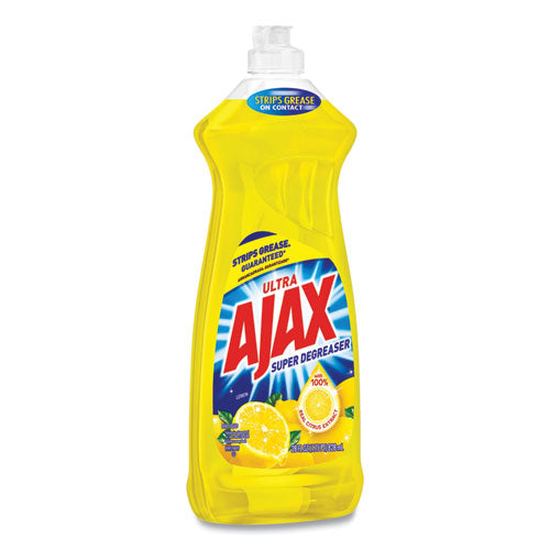 Ajax® wholesale. Dish Detergent, Lemon Scent, 28 Oz Bottle, 9-carton. HSD Wholesale: Janitorial Supplies, Breakroom Supplies, Office Supplies.