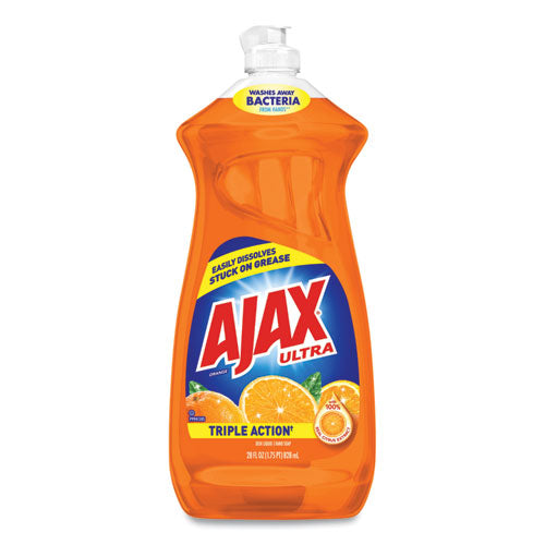 Ajax® wholesale. Dish Detergent, Liquid, Orange Scent, 28 Oz Bottle, 9-carton. HSD Wholesale: Janitorial Supplies, Breakroom Supplies, Office Supplies.