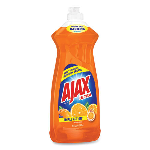 Ajax® wholesale. Dish Detergent, Liquid, Orange Scent, 28 Oz Bottle. HSD Wholesale: Janitorial Supplies, Breakroom Supplies, Office Supplies.