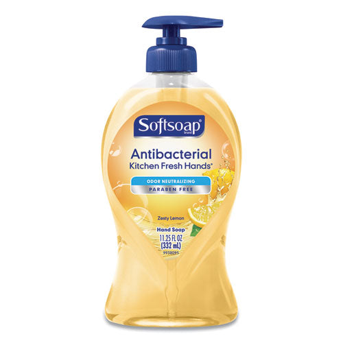 Softsoap® wholesale. Antibacterial Hand Soap, Citrus, 11.25 Oz Pump Bottle, 6-carton. HSD Wholesale: Janitorial Supplies, Breakroom Supplies, Office Supplies.