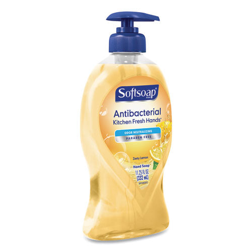 Softsoap® wholesale. Antibacterial Hand Soap, Citrus, 11.25 Oz Pump Bottle, 6-carton. HSD Wholesale: Janitorial Supplies, Breakroom Supplies, Office Supplies.