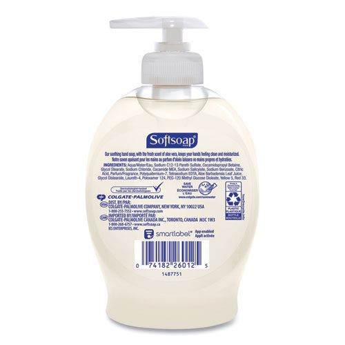 Softsoap® wholesale. Liquid Hand Soap Pump With Aloe, Clean Fresh 7.5 Oz Bottle. HSD Wholesale: Janitorial Supplies, Breakroom Supplies, Office Supplies.