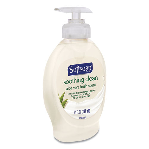 Softsoap® wholesale. Moisturizing Hand Soap, Aloe, 7.5 Oz Bottle, 6-carton. HSD Wholesale: Janitorial Supplies, Breakroom Supplies, Office Supplies.