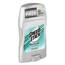Speed Stick® wholesale. Deodorant, Regular Scent, 1.8 Oz, White, 12-carton. HSD Wholesale: Janitorial Supplies, Breakroom Supplies, Office Supplies.