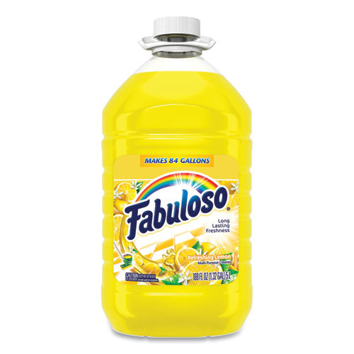 Fabuloso® wholesale. Fabuloso® Multi-use Cleaner, Lemon Scent, 169 Oz Bottle. HSD Wholesale: Janitorial Supplies, Breakroom Supplies, Office Supplies.