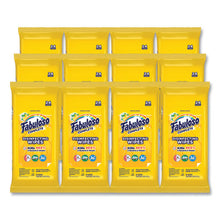 Load image into Gallery viewer, Fabuloso® wholesale. Fabuloso® Multi Purpose Wipes, Lemon, 7 X 7, 24-pack, 12 Packs-carton. HSD Wholesale: Janitorial Supplies, Breakroom Supplies, Office Supplies.