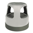 Cramer® wholesale. Scooter Stool, Round, 2-step, 15", Step And Lock Wheels, 300 Lb Capacity, Gray. HSD Wholesale: Janitorial Supplies, Breakroom Supplies, Office Supplies.
