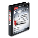 Cardinal® wholesale. Premier Easy Open Clearvue Locking Slant-d Ring Binder, 3 Rings, 1" Capacity, 11 X 8.5, Black. HSD Wholesale: Janitorial Supplies, Breakroom Supplies, Office Supplies.
