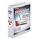 Cardinal® wholesale. Premier Easy Open Clearvue Locking Slant-d Ring Binder, 3 Rings, 1.5" Capacity, 11 X 8.5, White. HSD Wholesale: Janitorial Supplies, Breakroom Supplies, Office Supplies.