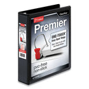 Cardinal® wholesale. Premier Easy Open Clearvue Locking Slant-d Ring Binder, 3 Rings, 1.5" Capacity, 11 X 8.5, Black. HSD Wholesale: Janitorial Supplies, Breakroom Supplies, Office Supplies.