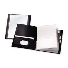 Load image into Gallery viewer, Cardinal® wholesale. Reportpro 10-pocket Project Organizer, Letter, Black. HSD Wholesale: Janitorial Supplies, Breakroom Supplies, Office Supplies.