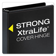 Load image into Gallery viewer, Cardinal® wholesale. Performer Clearvue Slant-d Ring Binder, 3 Rings, 1&quot; Capacity, 11 X 8.5, Black. HSD Wholesale: Janitorial Supplies, Breakroom Supplies, Office Supplies.