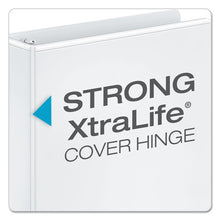 Load image into Gallery viewer, Cardinal® wholesale. Performer Clearvue Slant-d Ring Binder, 3 Rings, 1.5&quot; Capacity, 11 X 8.5, White. HSD Wholesale: Janitorial Supplies, Breakroom Supplies, Office Supplies.